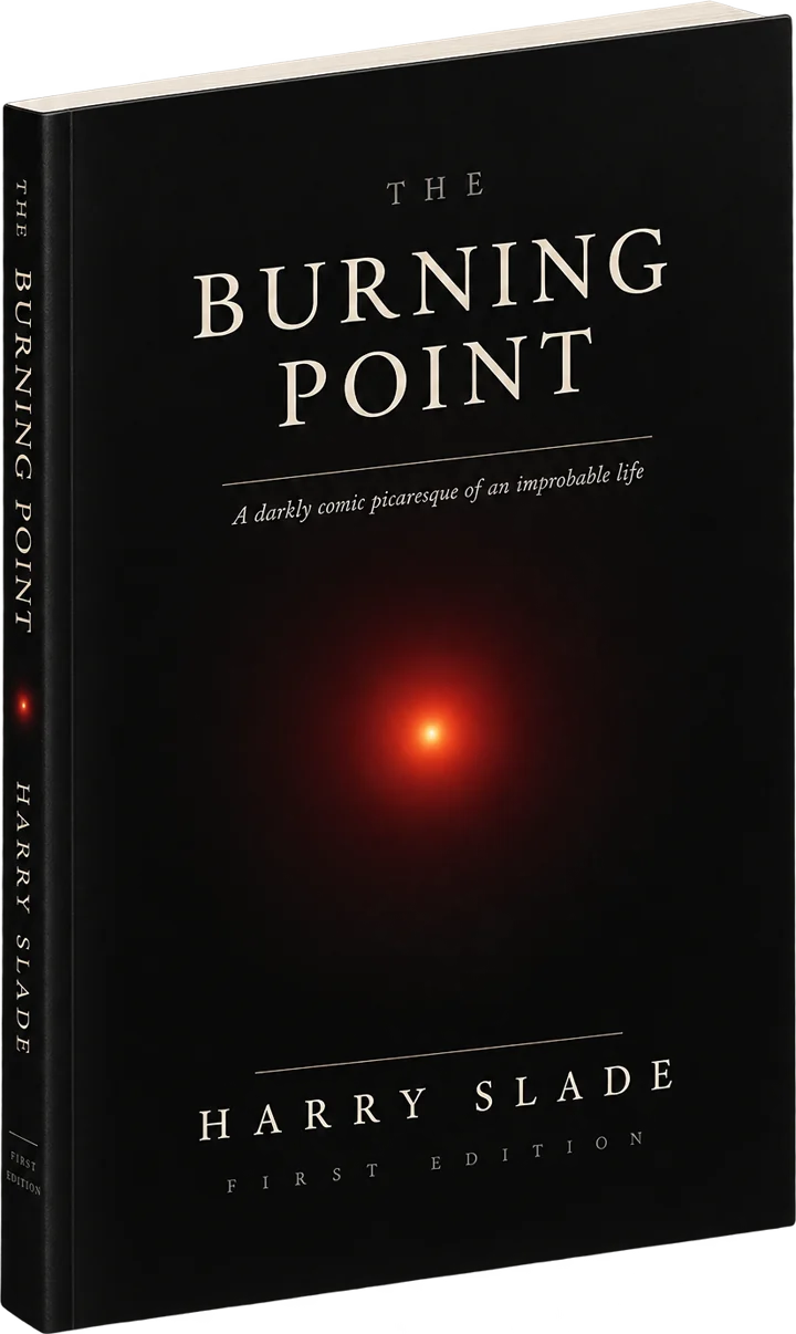 The Burning Point — Harry Slade, First Edition